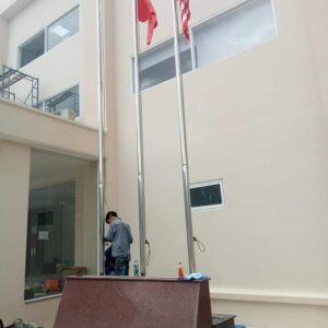 Cột Cờ Inox 7M