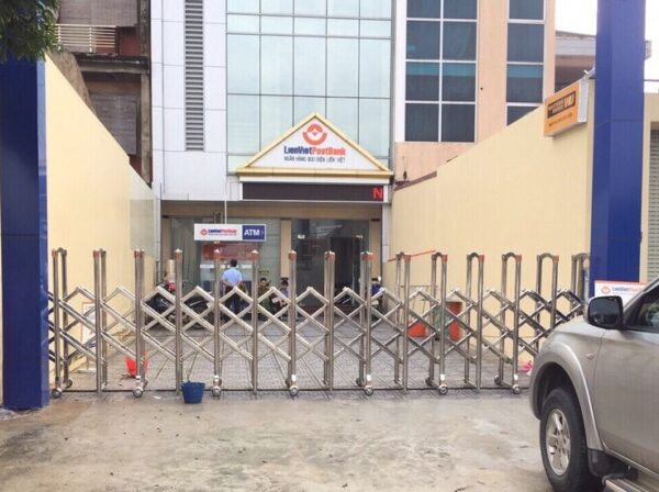 Cổng Xếp Inox MS03
