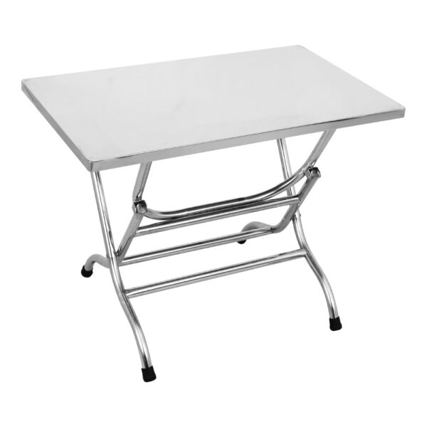 Bàn Inox chữ nhật phi 25